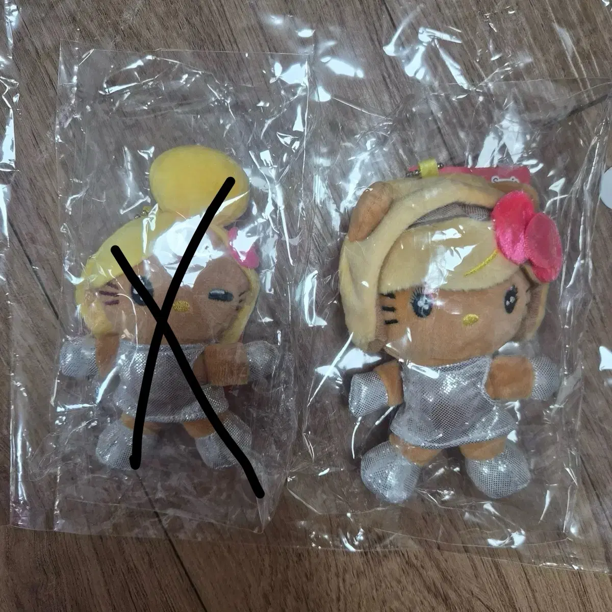 산리오 헬로키티 퀀갸루 키티 인형 키링