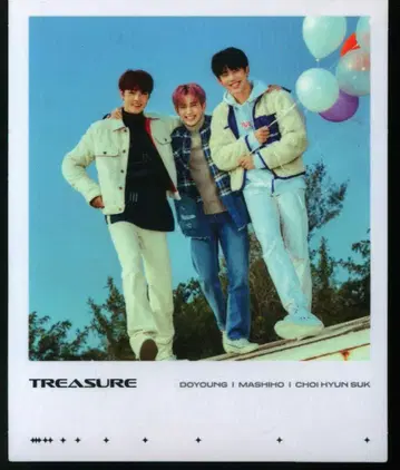 TREASURE 4)THE FIRST STEP:TREASURE EFFECT 유닛 폴라로이드 A
