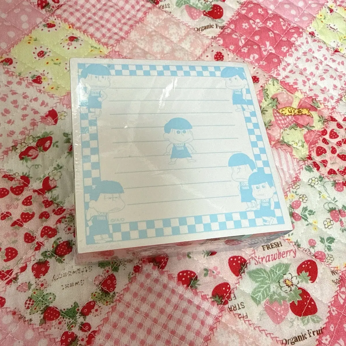 오소마츠상 대용량 메모지
