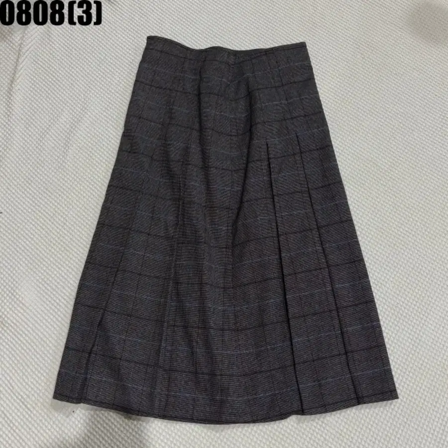 it 체크 패턴 플레어 스커트 67-88 8/8