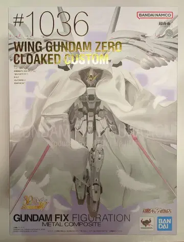 BANDAI SPIRITS GUNDAM FIX FIGURATION METAL COMPOSITE GUNDAM W 30th 윙건담 제로 클로크드 커스텀 #1036