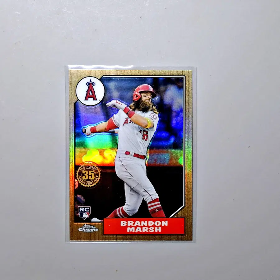 MLB 브랜든 마쉬 루키 1987 리플렉터 2022 탑스크롬