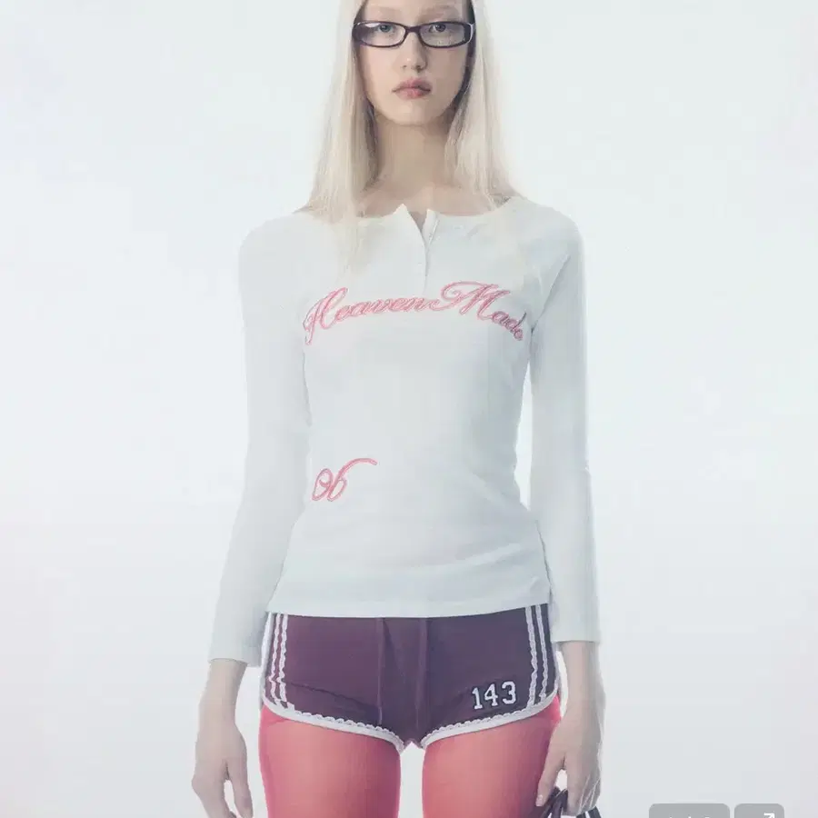 스컬프터 Heavenly Button Down T-shirt White