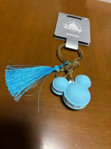 Disney 미키 마카롱 키링 라이트 블루