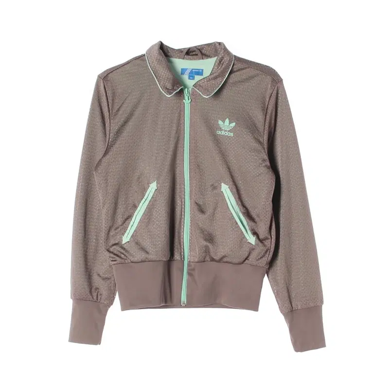 ADIDAS 메쉬 하이넥 트랙탑 집업 100