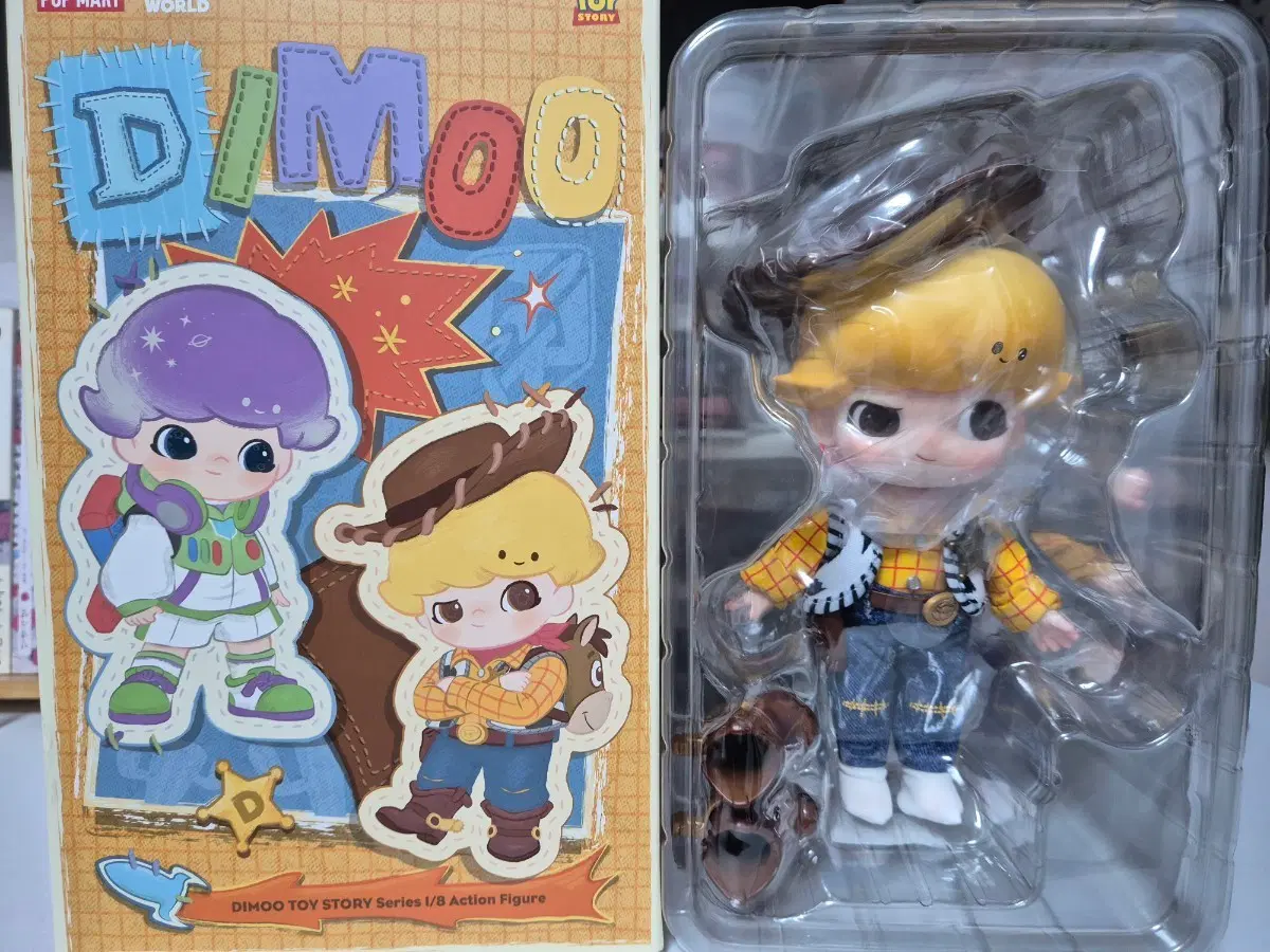 팝마트 디무 토이 스토리 시리즈1/8 BJD(우디)