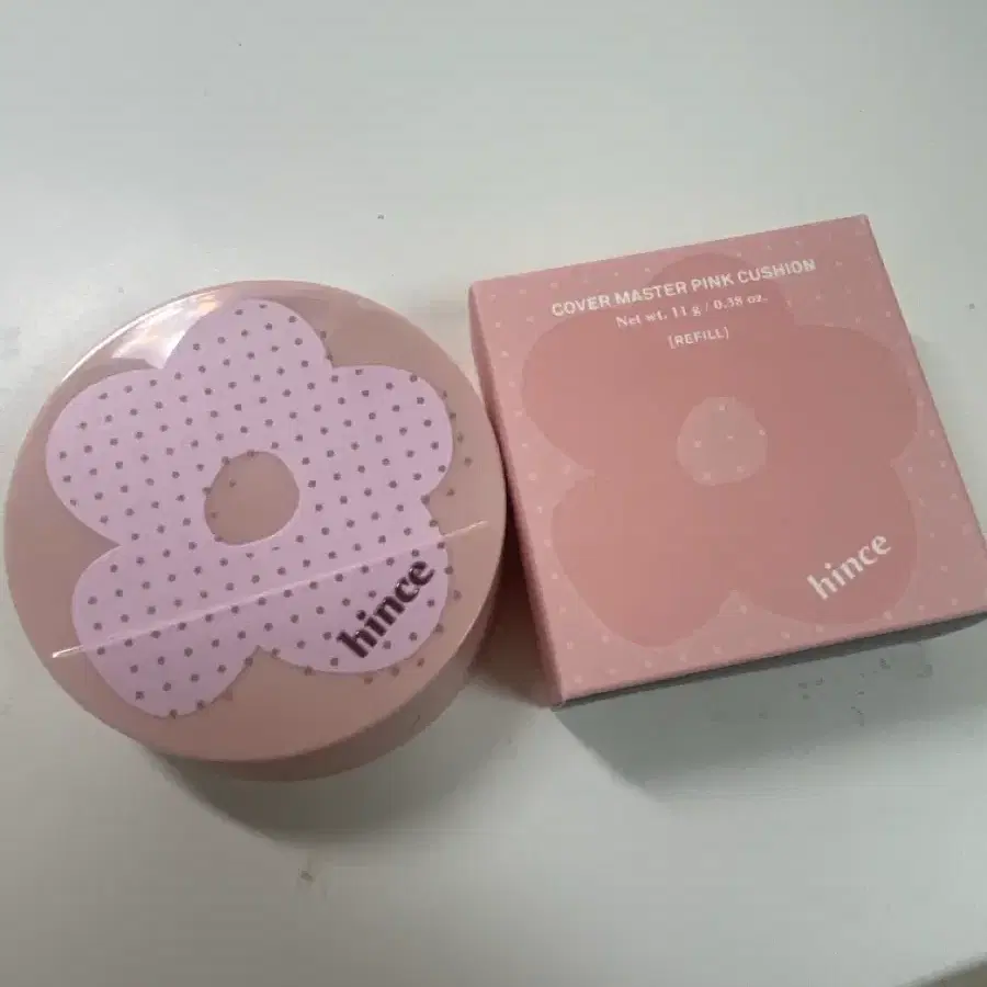 힌스 커버 마스터 핑크 쿠션 리필포함 17라이트
