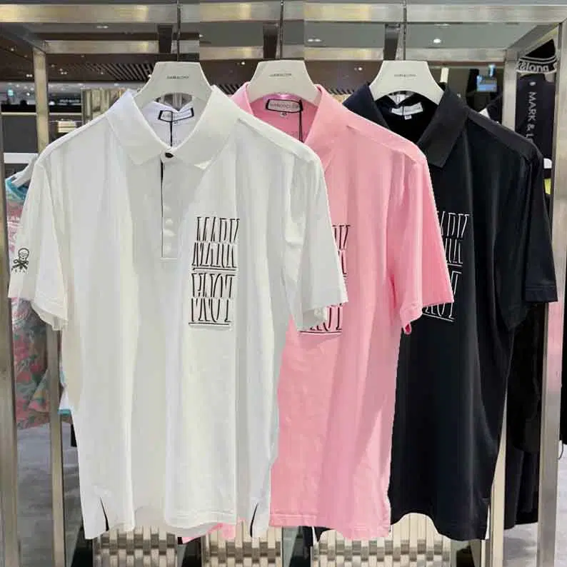 마크앤로나 남성 폴로 카라 반팔티 3칼라