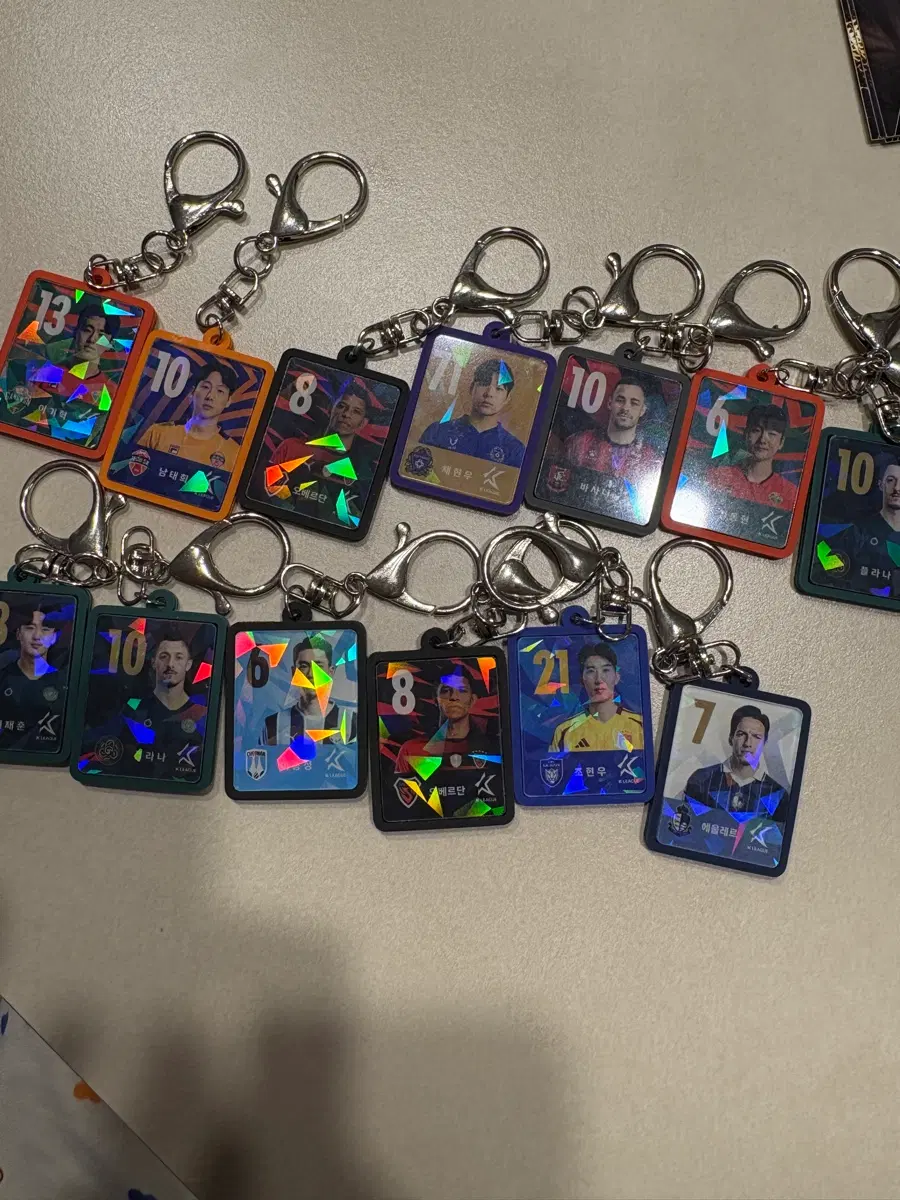 케이리그 키링 카드