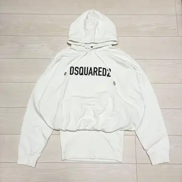 23aw DSQUARED2 디스퀘어드 후디드 원피스 화이트