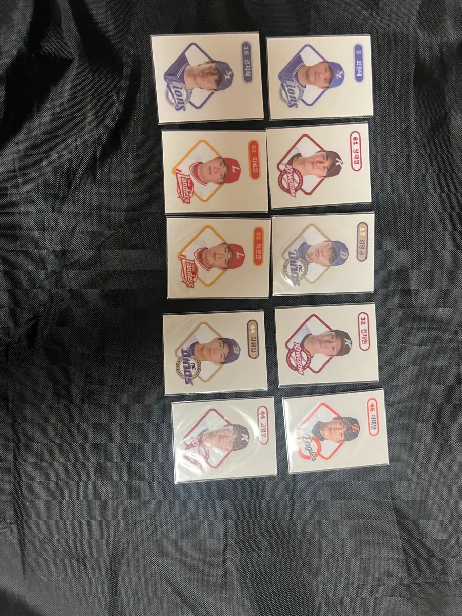 Kbo 띠부띠부씰 [최원태, 장재영, 김영규, 김재현, 이태양, 류지혁, 이로운, 김휘집, 고영우]