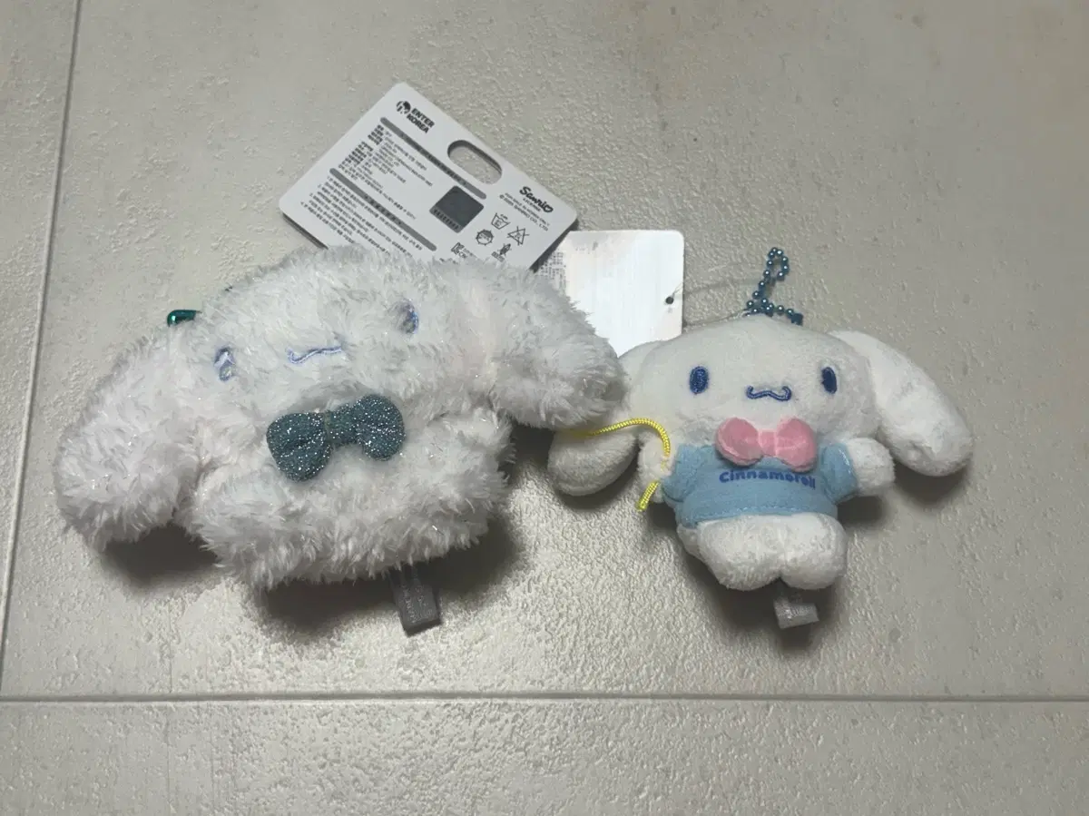 새상품 인형 처분) 산리오 시나모롤 반짝 파스텔, 파티 인형 키링 일괄 판매