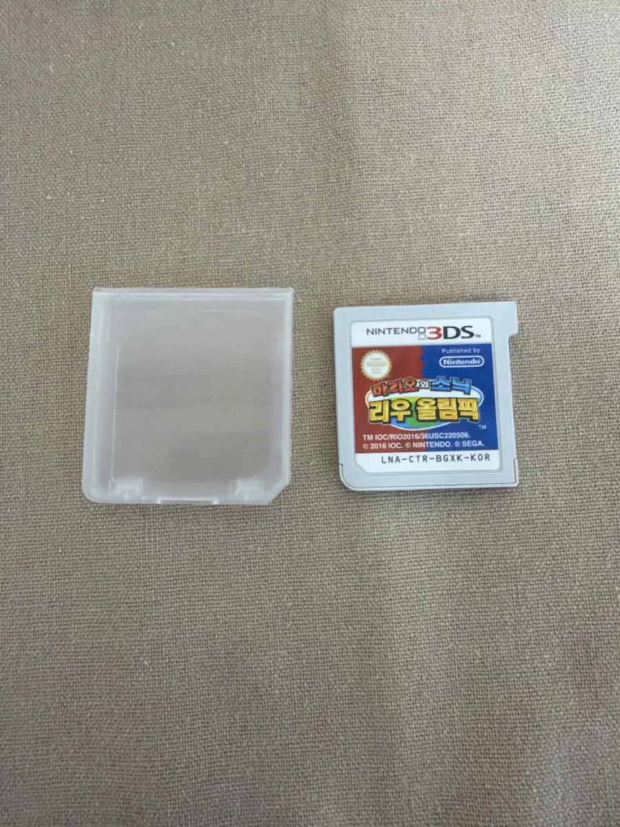 닌텐도 3DS 마리오와 소닉 리우 올림픽