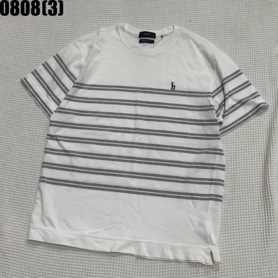 Hazzys 스트라이프 반팔 티셔츠 105 8/8