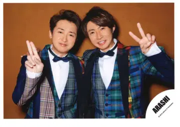 아라시 5 x 20 ALL the BEST!! 1999-2019 오노 사토시/아이바 마사키 공식 사진 *1장