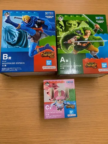 제일복권 원피스 엘버프 편 GIANT BASH! A상, B상, C상