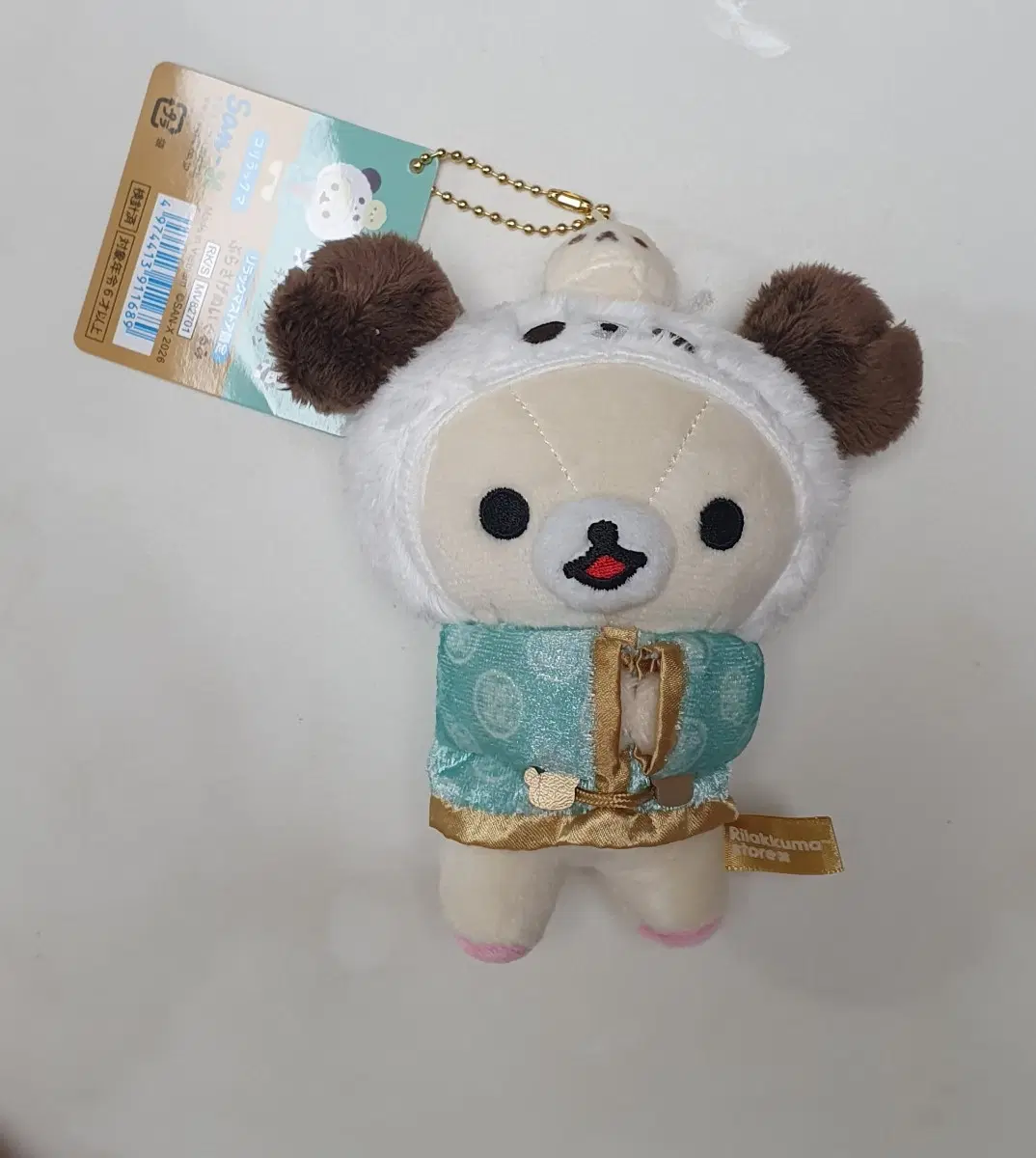 차이나타운 코리락쿠마 인형 키링 새상품
