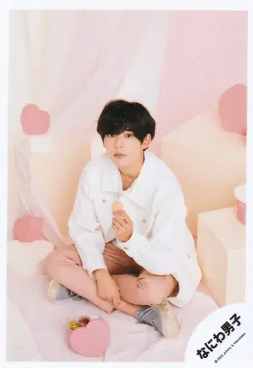 나니와단시 22년 Greeting Mini Photo Collection white day 2022 나가오 켄토 공식 사진*1장