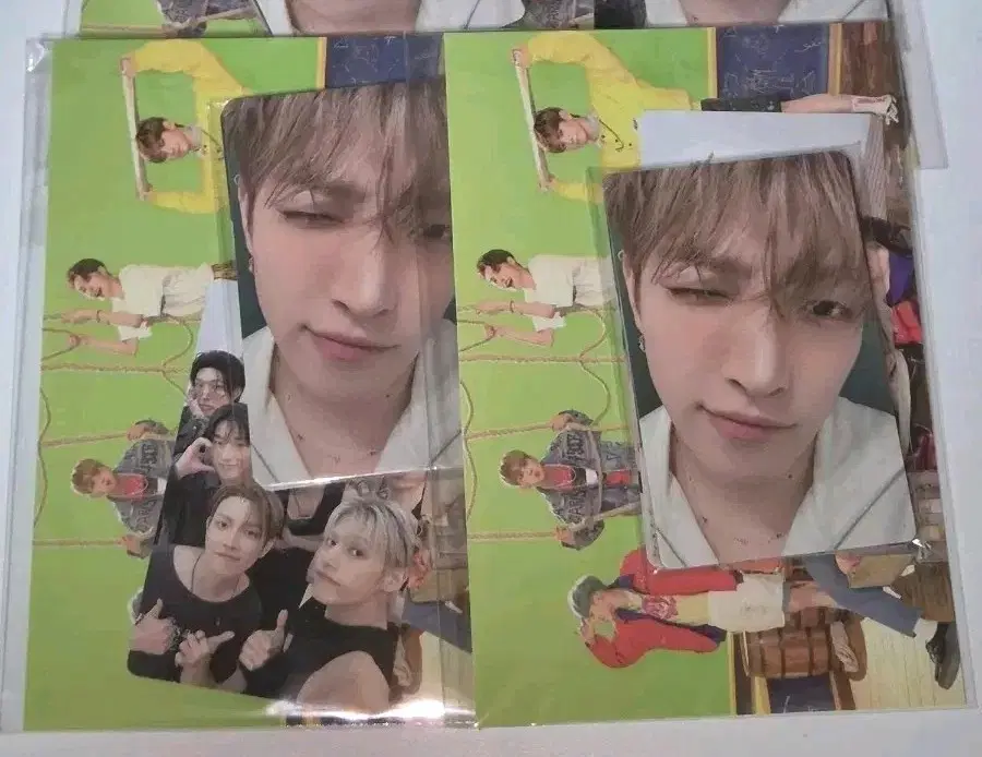 에이티즈 에잇룸 ateez 8room 스탬프 특전 포카 all set