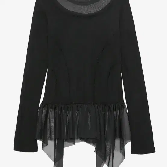 롱슬리브 Layered Lace Frill Long Sleeve