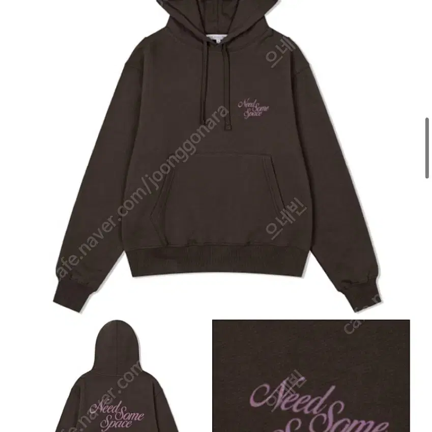 홈바디띵즈 후드티 / need some space hoodie