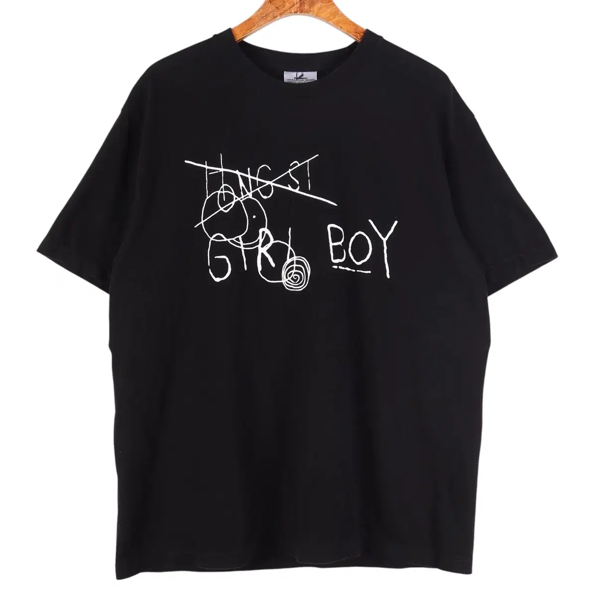 기리보이 GIRIBOY 굿즈 반팔 티셔츠 L / k5845