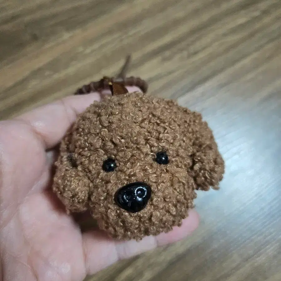 푸들 댕댕이 강아지 얼굴 키링