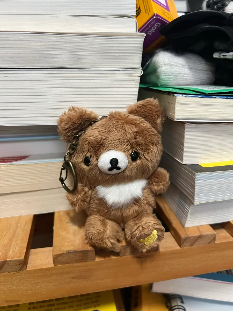 리락쿠마 코구마 마스코트 외출 인형 키링