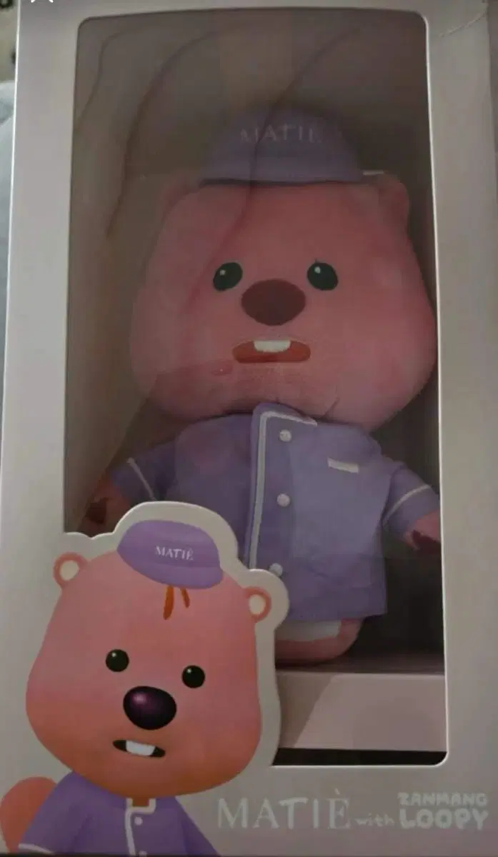 구해요)잔망루피 마티에 콜라보 봉제인형 새제품