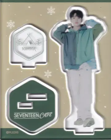 SEVENTEEN CAFE 2022 winter camping JOSHUA 아크릴 스탠드 겨울