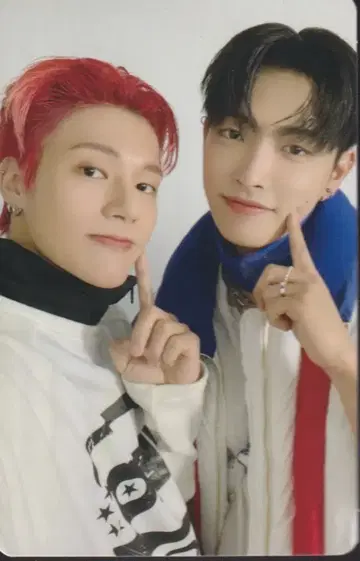 ATEEZ LIMITLESS WOO YOUNG/HONG JOONG 트레이딩 카드