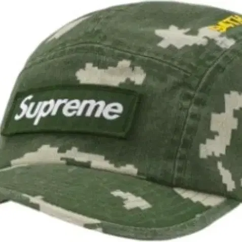 슈프림 러시안 올리브 카모 밀리터리 캠프캡 21fw