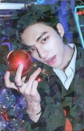 StrayKids Christmas EveL Hyunjin 트레이딩 카드 홀로그램