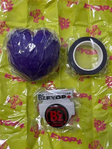 B'z LIVE-GYM 2026 FYOP+ 가챠 세트