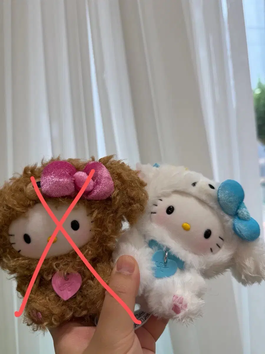 키티 탑토이 퍼피파티 인형키링 키티인형 키티키링