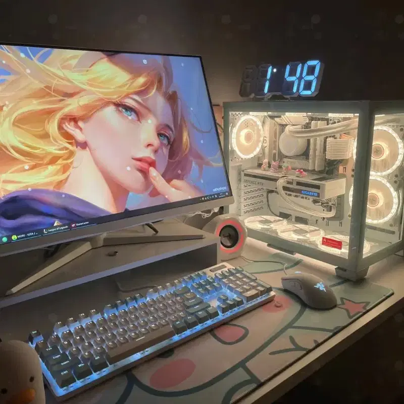 컴퓨터 전원만키면바로사용 사무용 게임용 성인PC방 사무실 풀세트 구매가능