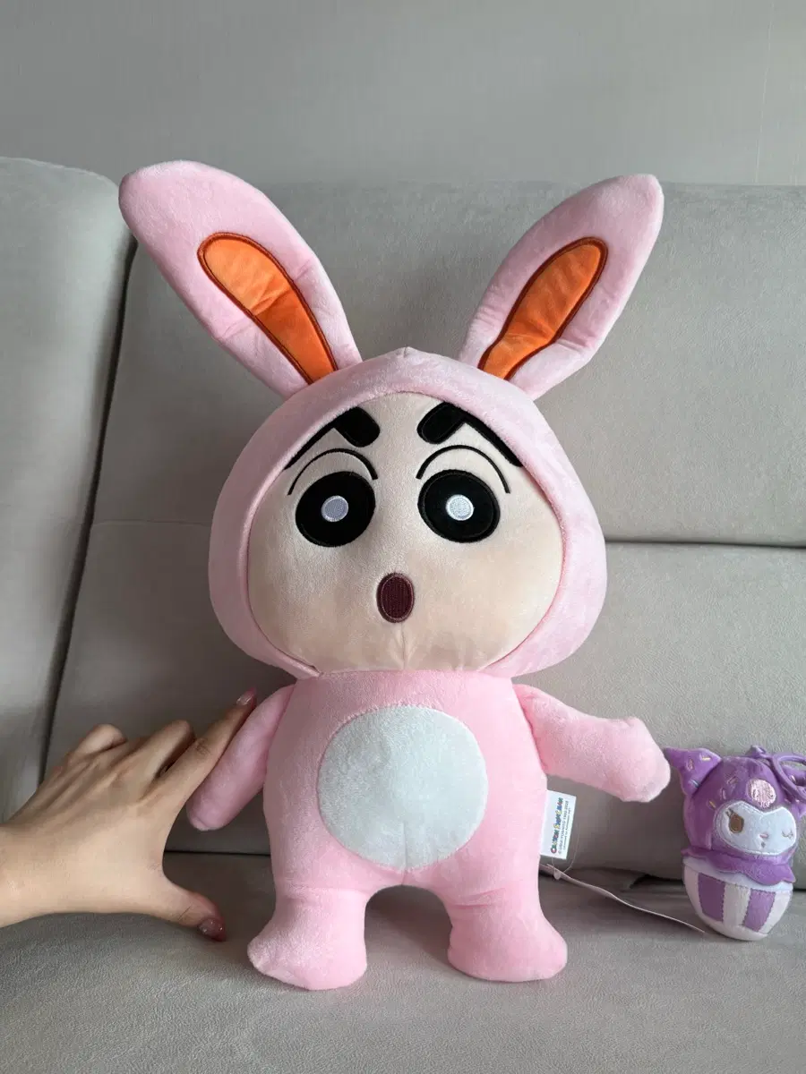 짱구 토끼 대형 인형