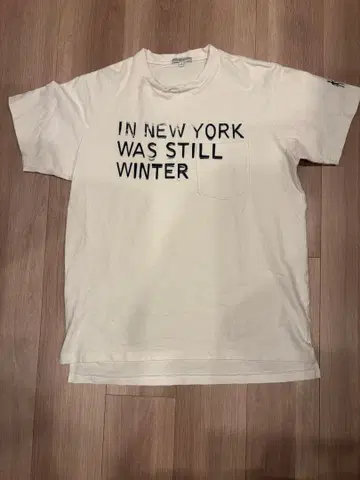 ENGINEERED GARMENTS 크로스 크루넥 티셔츠