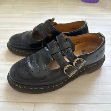닥터 마틴 멜리 제인 더블 스트랩 블랙