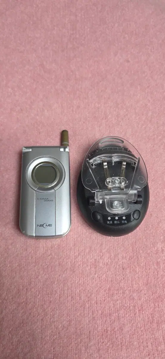 현대전자  큐리텔 DD-101 네오미 폰 레어 희소성 수집