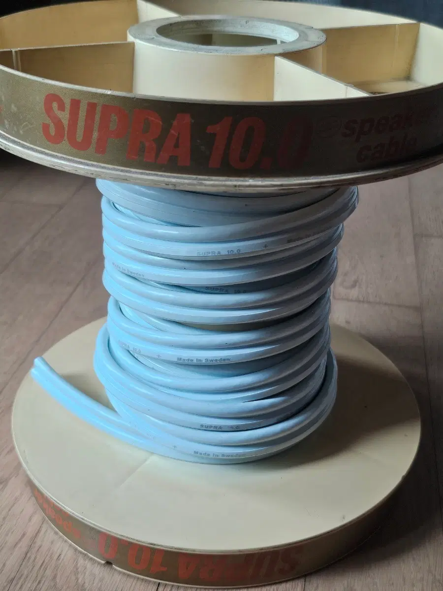 스웨덴의 유명 수프라 오디오 스피커 케이블(SUPRA 10.0 Speaker Cable)