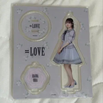 = LOVE 이코라부 오바 하나나 아크릴 스탠드 그 아이 컴플렉스