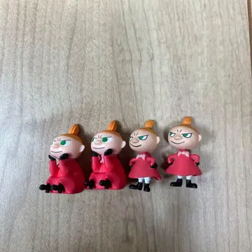 무민 리틀 미이 피규어 4개 세트