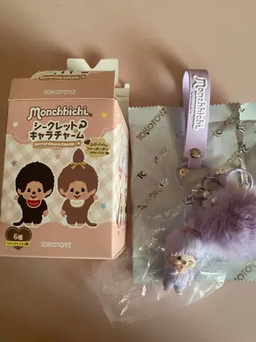 몽치치 시크릿 캐릭터 참 키링