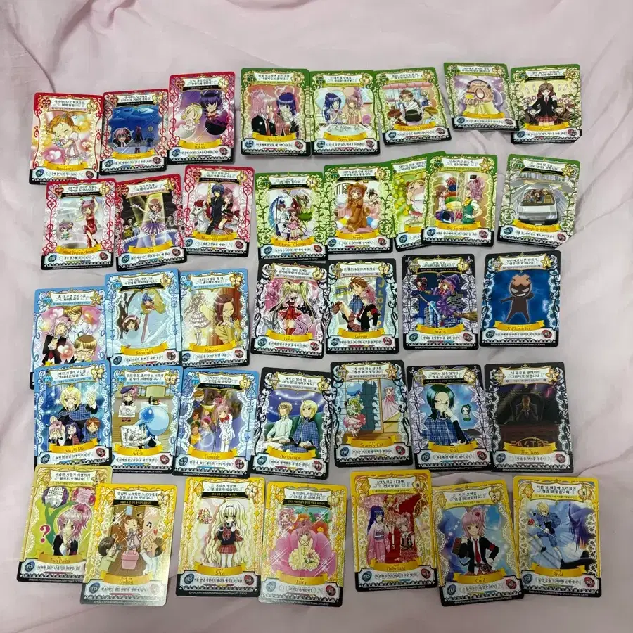 37장 캐릭캐릭체인지 캐캐체 애뮬릿카드 포토카드 포카 고전문구 완구