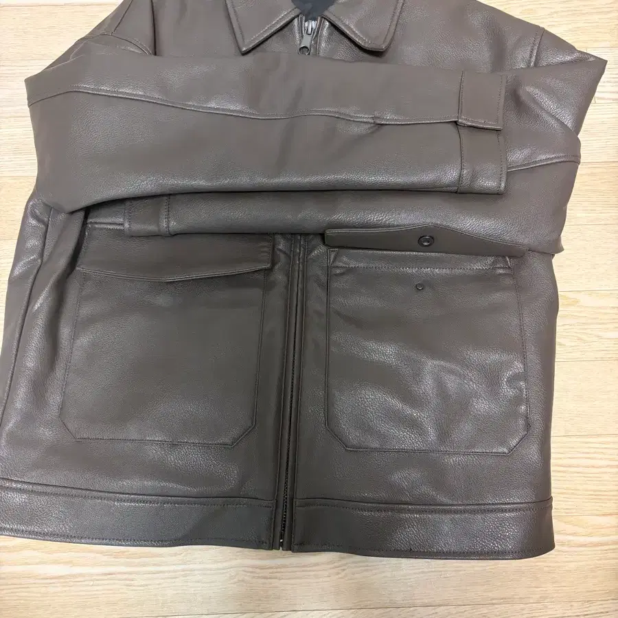 자라 가죽 자켓
