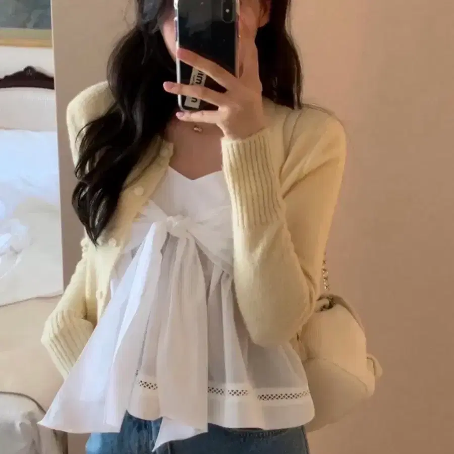 르플레인 마멜 블라우스 s