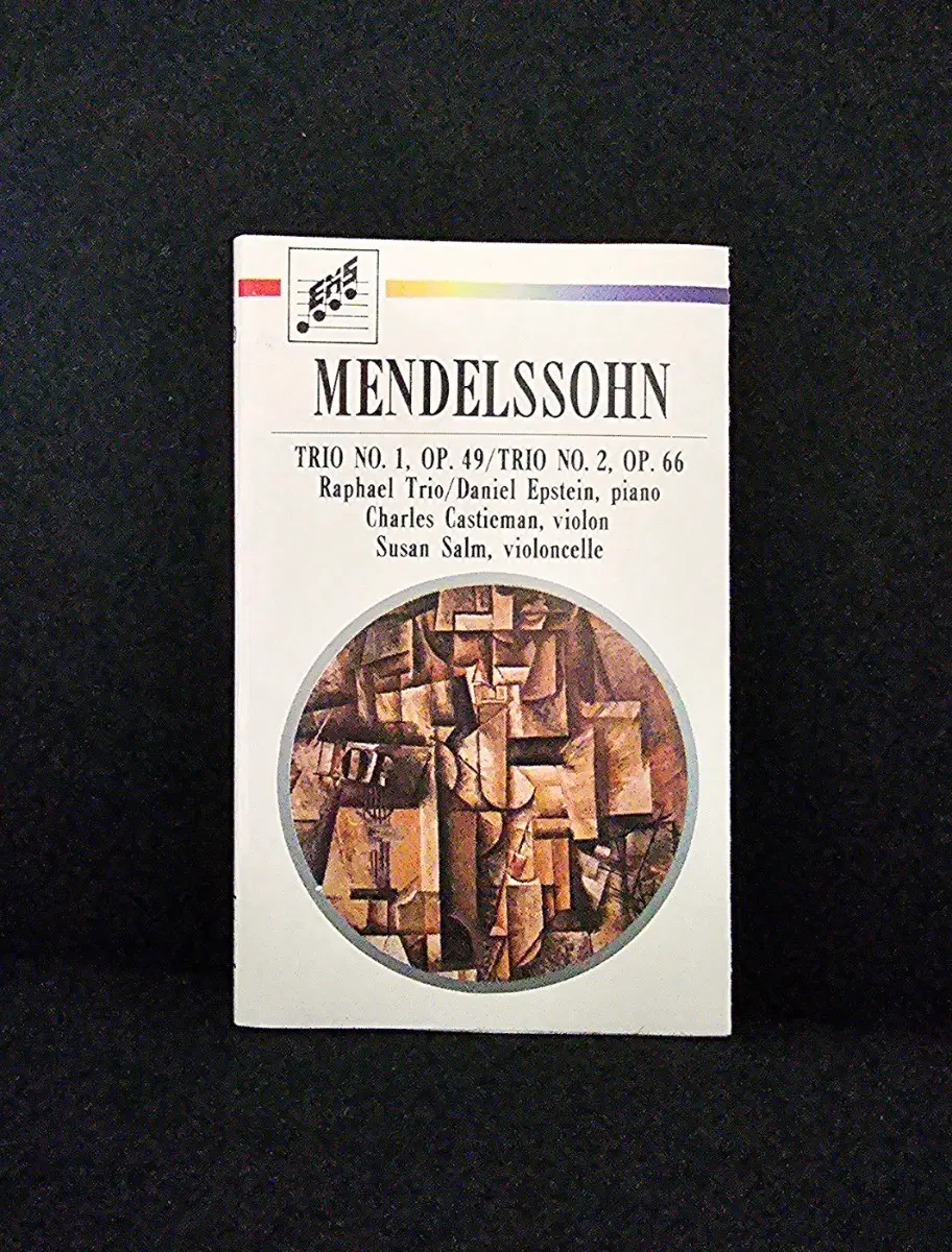 MENDELSSOHN 첼로 삼중주 1번 & 2번 카세트 테이프