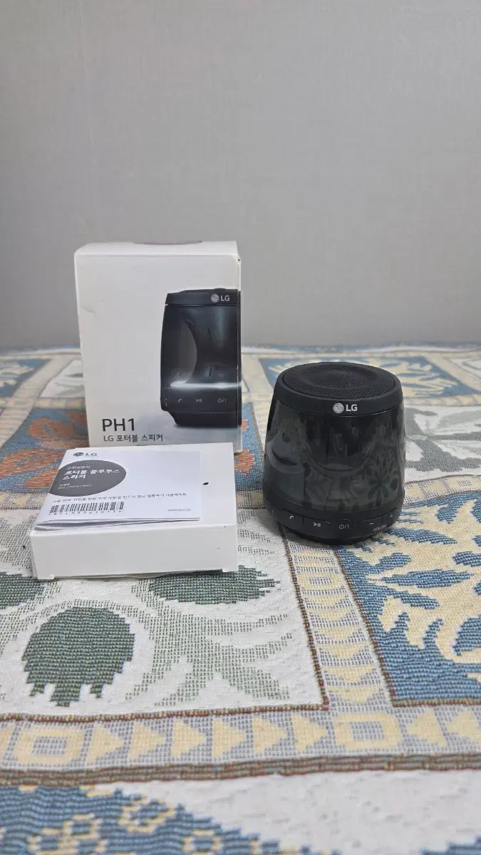 LG 포터블 스피커 PH1 블랙 스피커