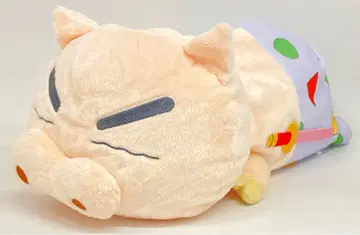 반다이 스피리츠 봉제 인형 티슈 케이스 짱구는 못말려(크레용 신짱) 다 같이 파자마 파티다조! 부리부리몬